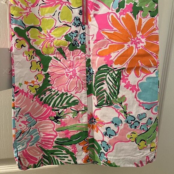 Lilly Pulitzer for Target Nosie Posey Floral Shift Dress Girls Size XS 4-5 NWT - Picture 9 of 10